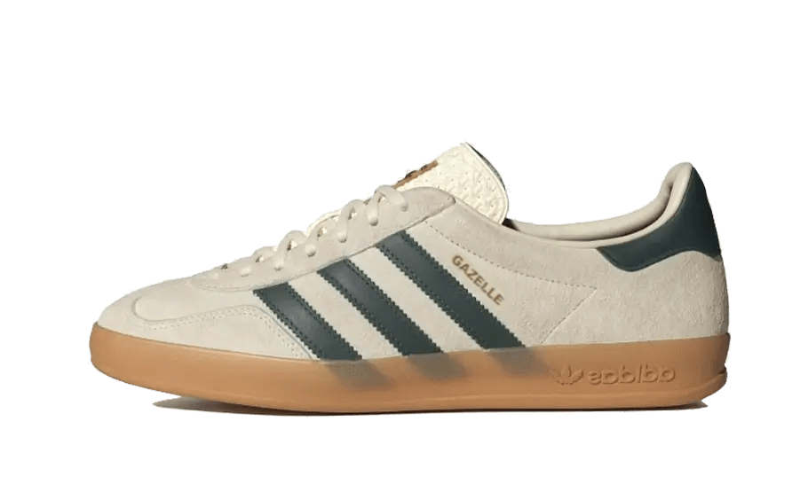 Gazelle Indoor Cream White Collegiate Green Gum Gazelle Indoor Cream White Collegiate Green Gum