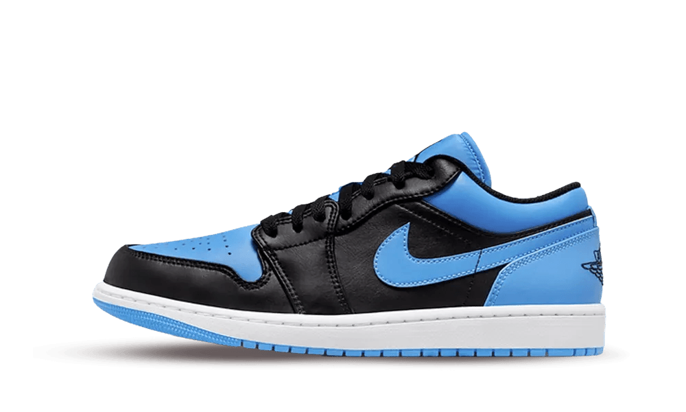 Jordan 1 Low Black University Blue Jordan 1 Low Black University Blue