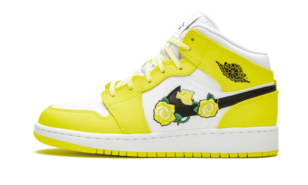 Jordan 1 Mid ''Dynamic Yellow Floral'' (GS) Jordan 1 Mid ''Dynamic Yellow Floral'' (GS)