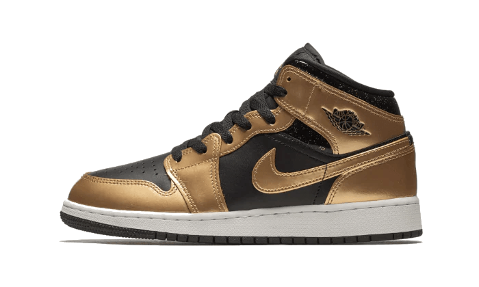 Jordan 1 Mid SE Metallic Gold Black (GS) Jordan 1 Mid SE Metallic Gold Black (GS)