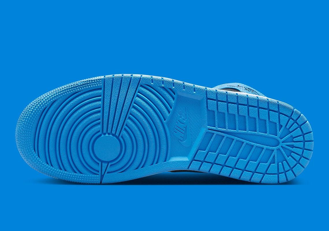 Jordan 1 Mid University Blue Black