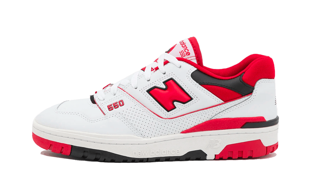 New Balance 550 ''White Red Black'' New Balance 550 ''White Red Black''