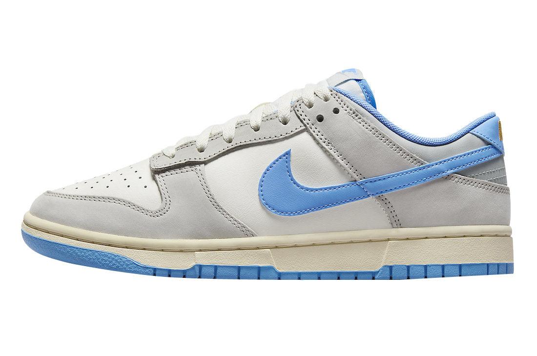 Nike Dunk Low Athletic Department Light Smoke Grey University Blue Nike Dunk Low Athletic Department Light Smoke Grey University Blue
