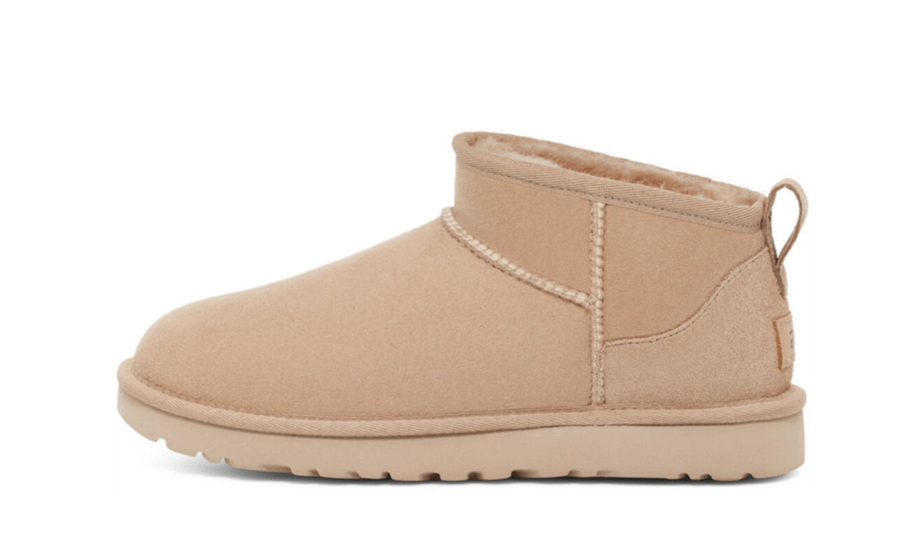 Ugg Classic Ultra Mini Sand Dames Ugg Classic Ultra Mini Sand Dames